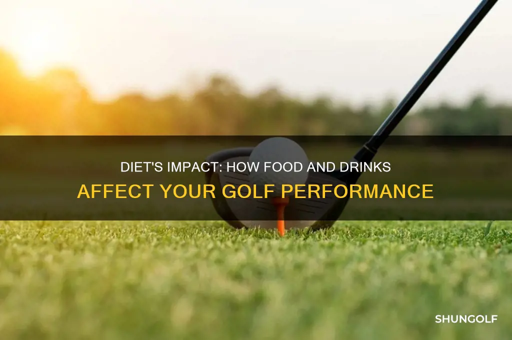 is what you eat and drink killing your golf scores