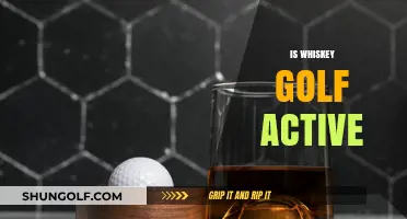 Golf's Whiskey Active: A Fun, Healthy Pastime