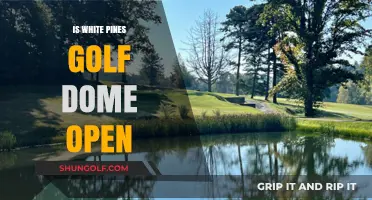 Is White Pines Golf Dome Open? Check Hours and Availability Now