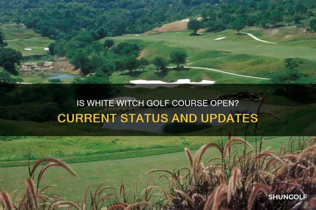 is white witch golf course open
