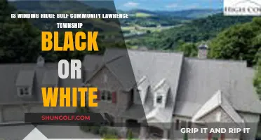 Winding Ridge Golf Community: Exploring Lawrence Township's Racial Demographics