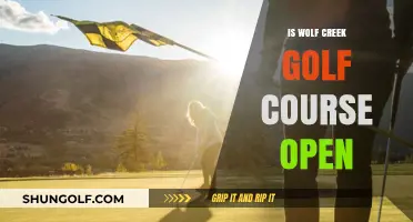 Is Wolf Creek Golf Course Open? Current Status and Updates