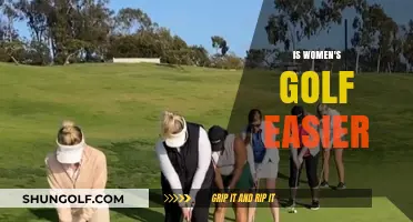 Golf: Is It Easier for Women?