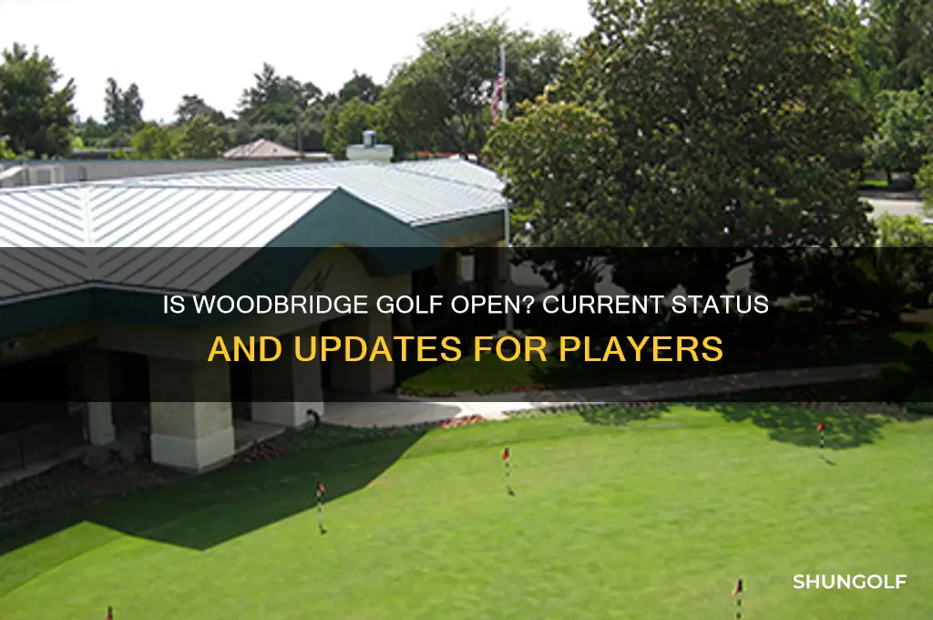 is woodbridge golf open