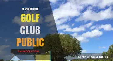 Is Woods Hole Golf Club Public? Exploring Membership and Access Details