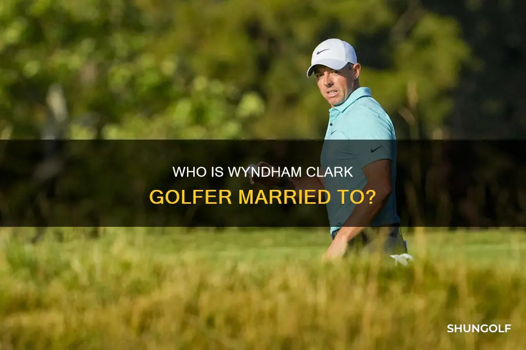 is wyndham clark golfer married