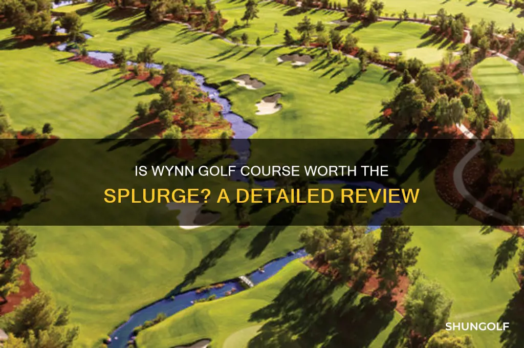 is wynn golf course worth it