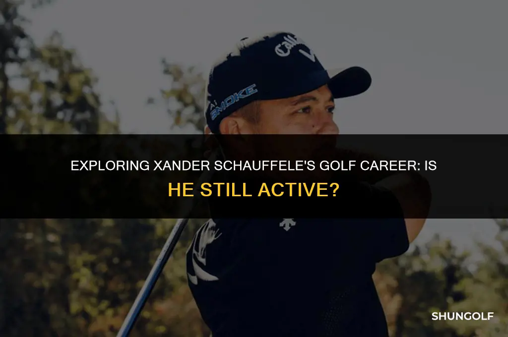 is xander schauffele a liv golfer