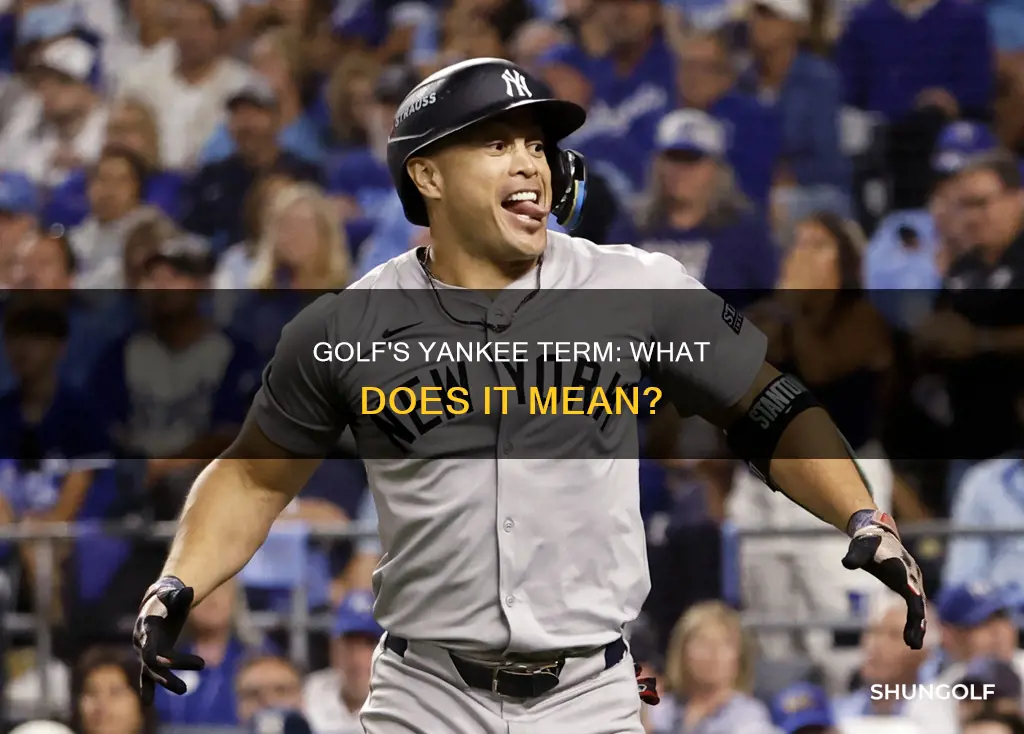 is yankee a golf term