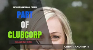 Is York Downs Golf Club Affiliated with ClubCorp?