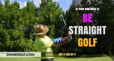 Straight Arms in Golf: Essential Technique or Optional Adjustment?