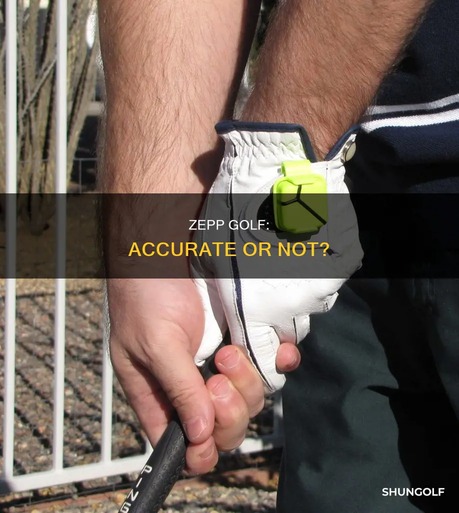 is zepp golf accurate