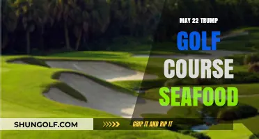 Trump's May 22 Golf Course Event: Seafood, Politics, and Controversy