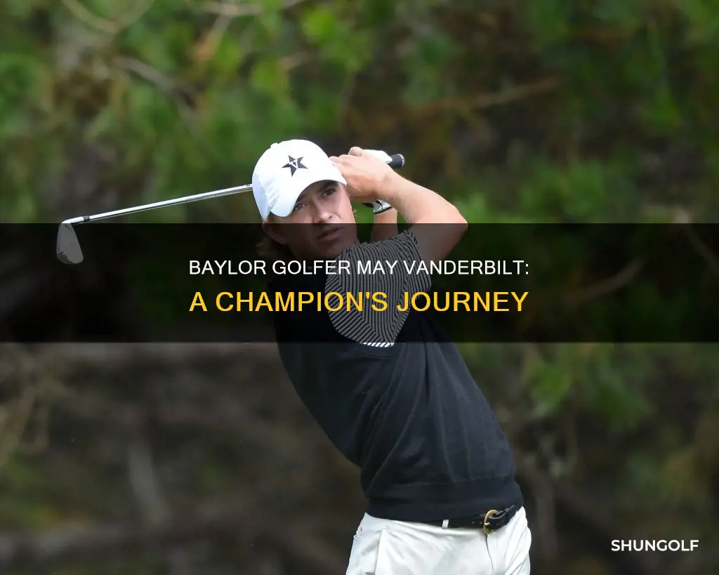 may baylor golfer vanderbilt