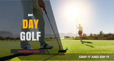 Golfing Fun on May Day