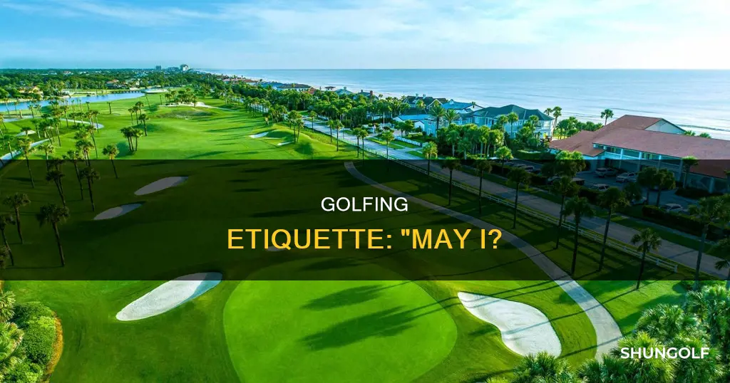 may i golf
