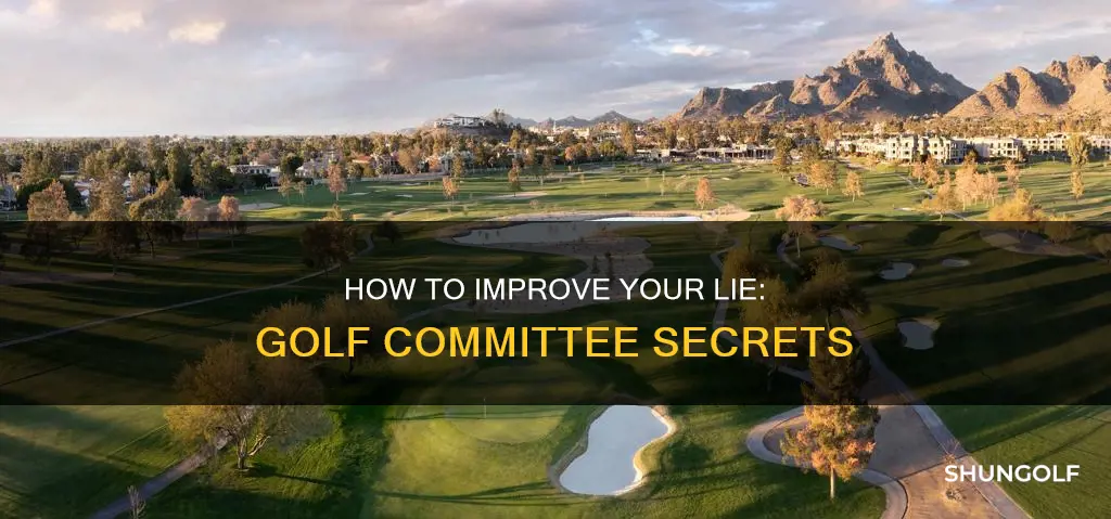 may improve lie golf committee