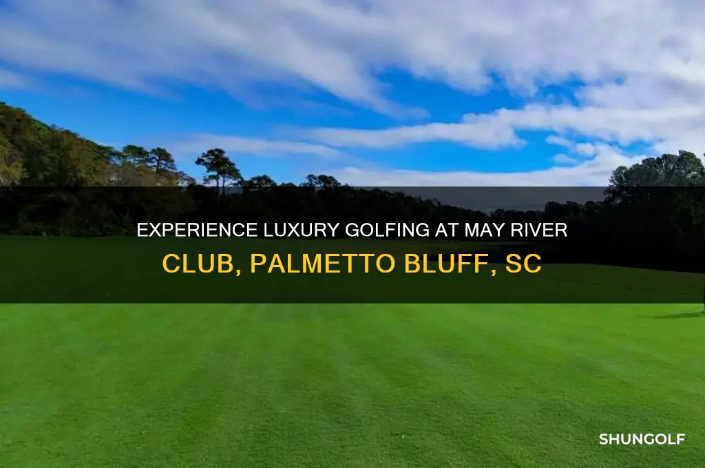 may river golf club at palmetto bluff in sc