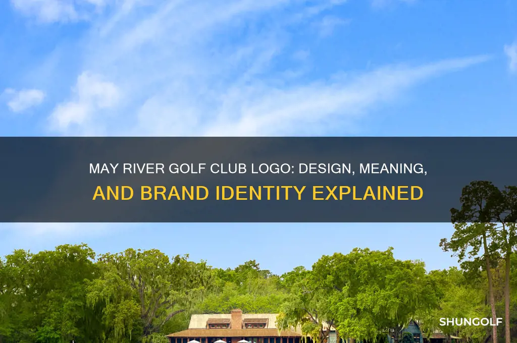 may river golf club logo