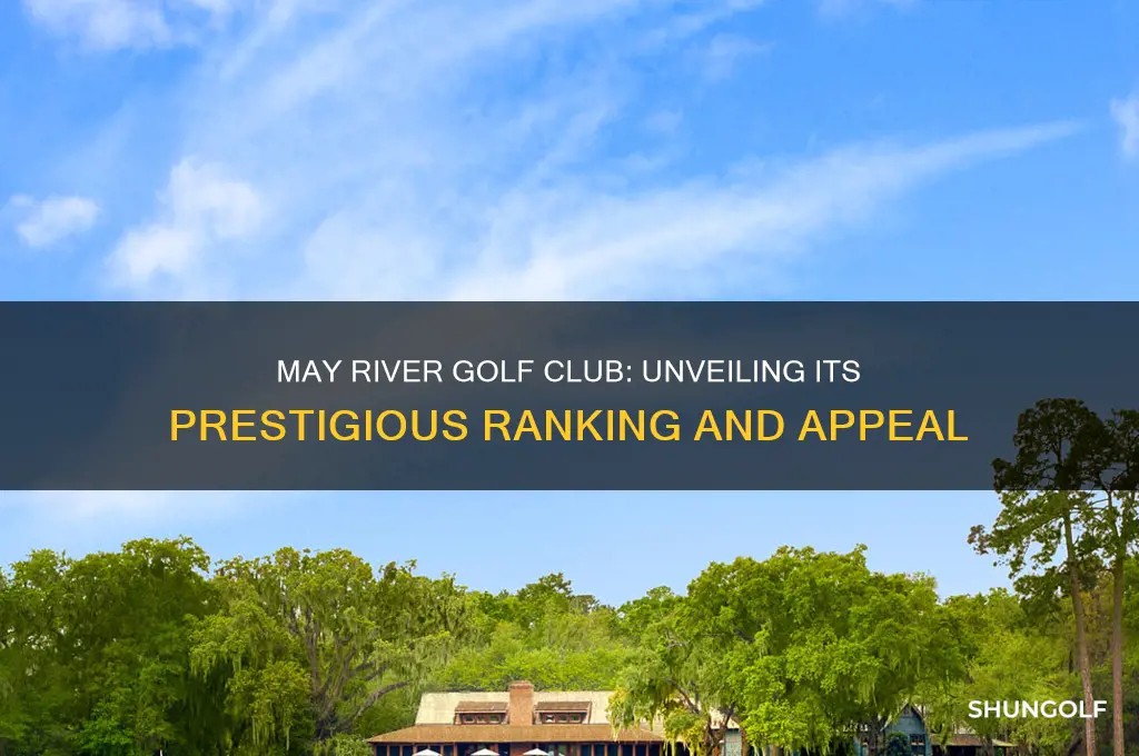 may river golf club ranking
