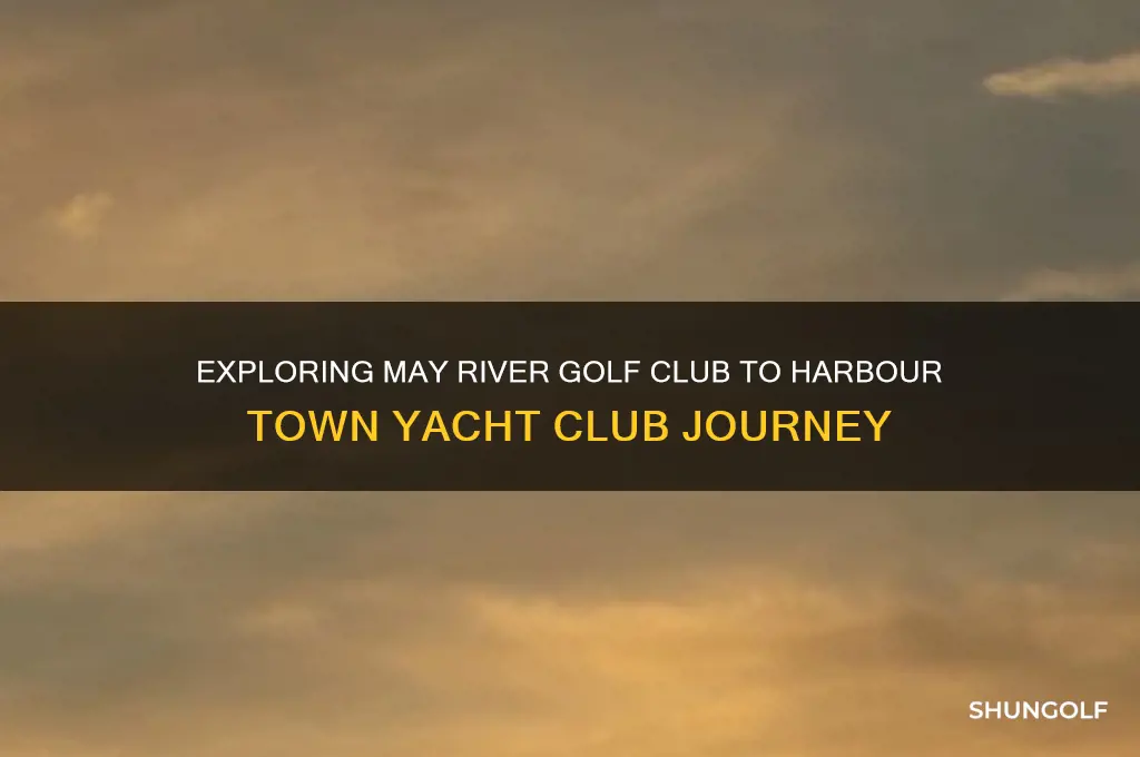 may river golf club to harbour town yacht club