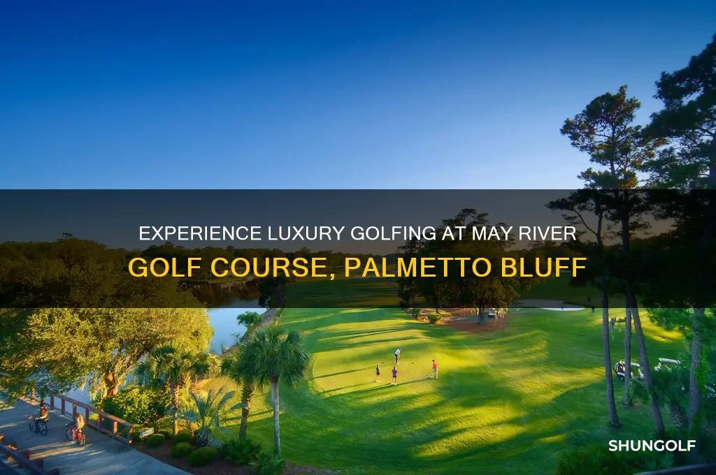 may river golf course at palmetto bluff