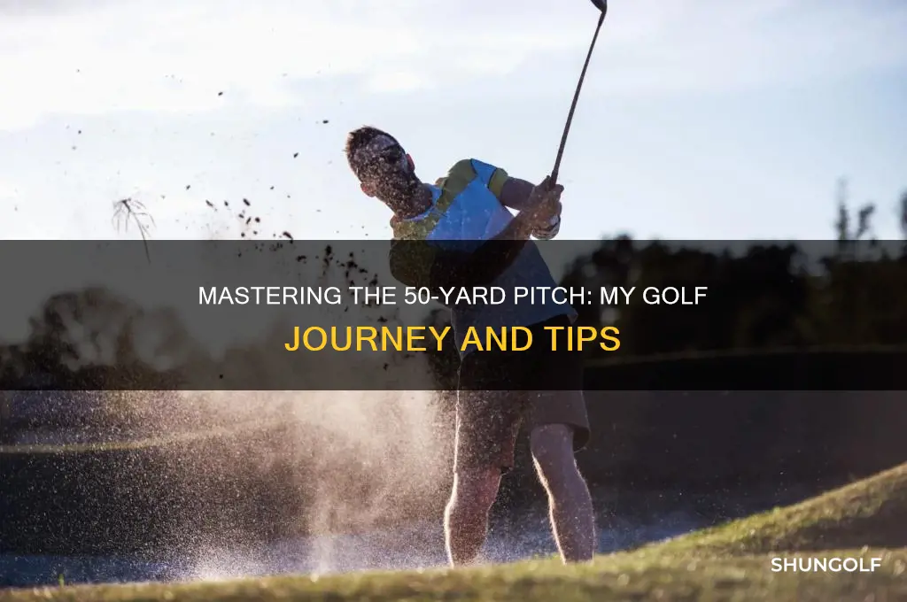 me and my golf 50 yard pitch