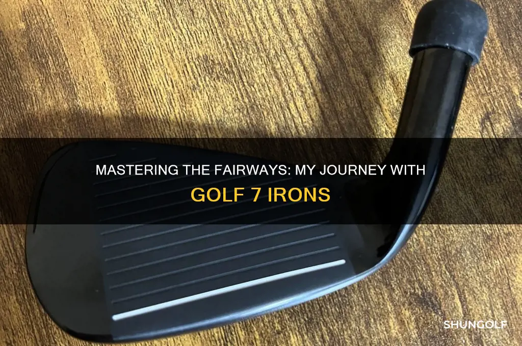 me and my golf 7 irons