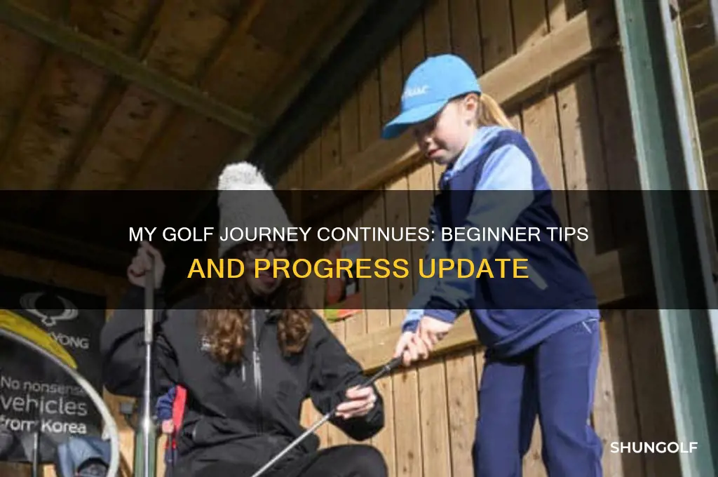 me and my golf beginner part 2
