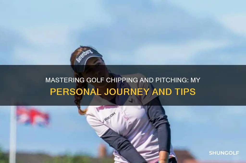 me and my golf chipping and pitching