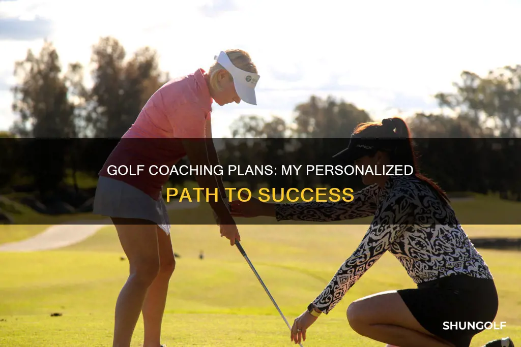 me and my golf coaching plans