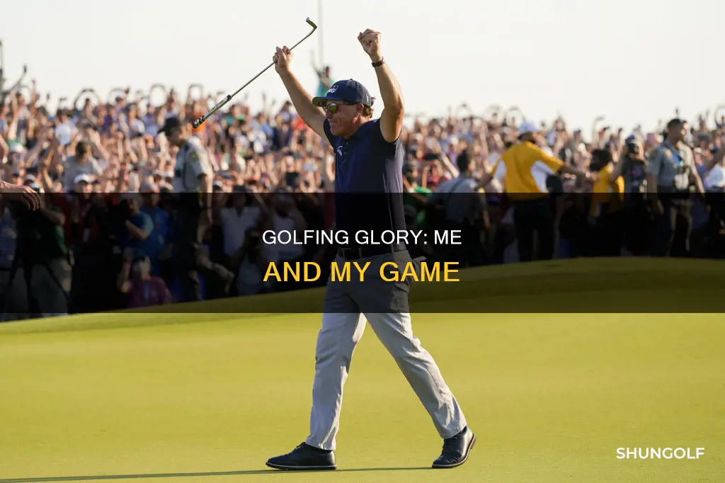 me and my golf competition