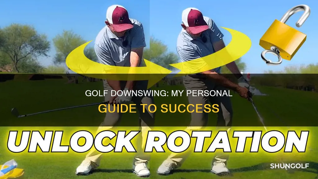me and my golf downswing