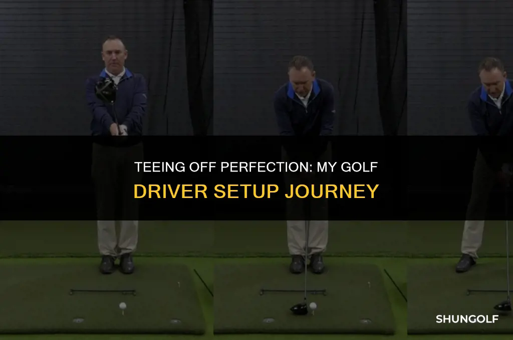 me and my golf driver setup