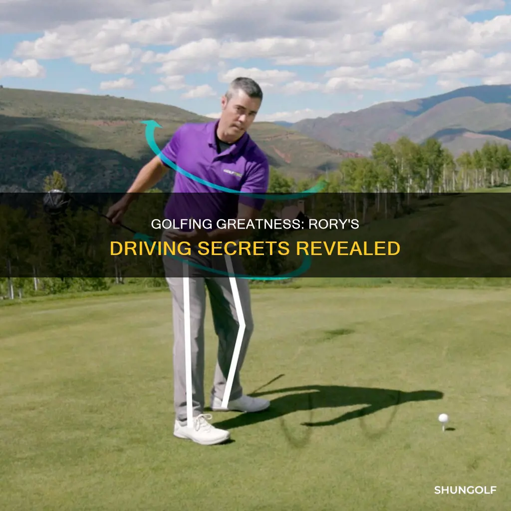 me and my golf driving rory