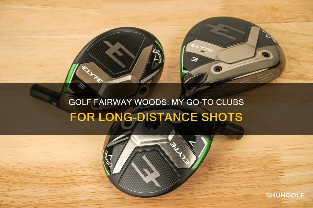 me and my golf fairway woods