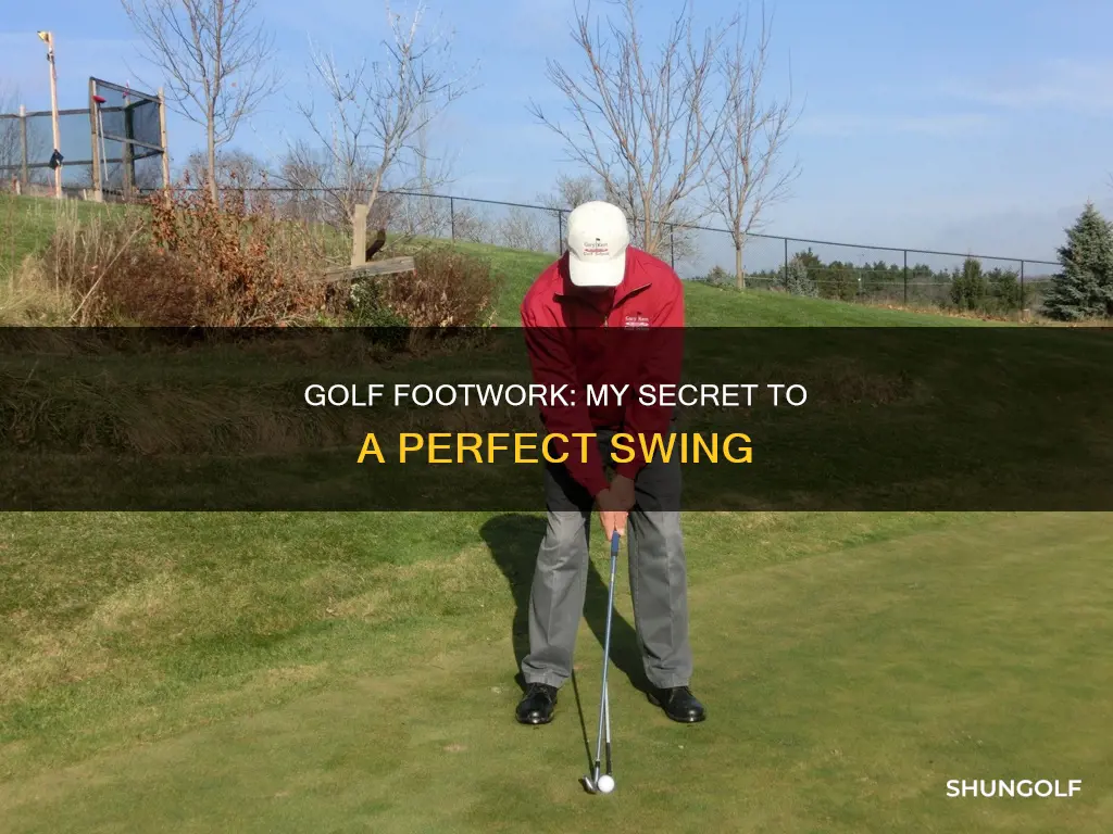 me and my golf footwork