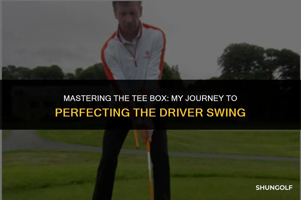 me and my golf how to hit a driver