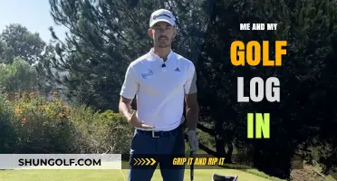 Golfing with Me: Logging In to the Green