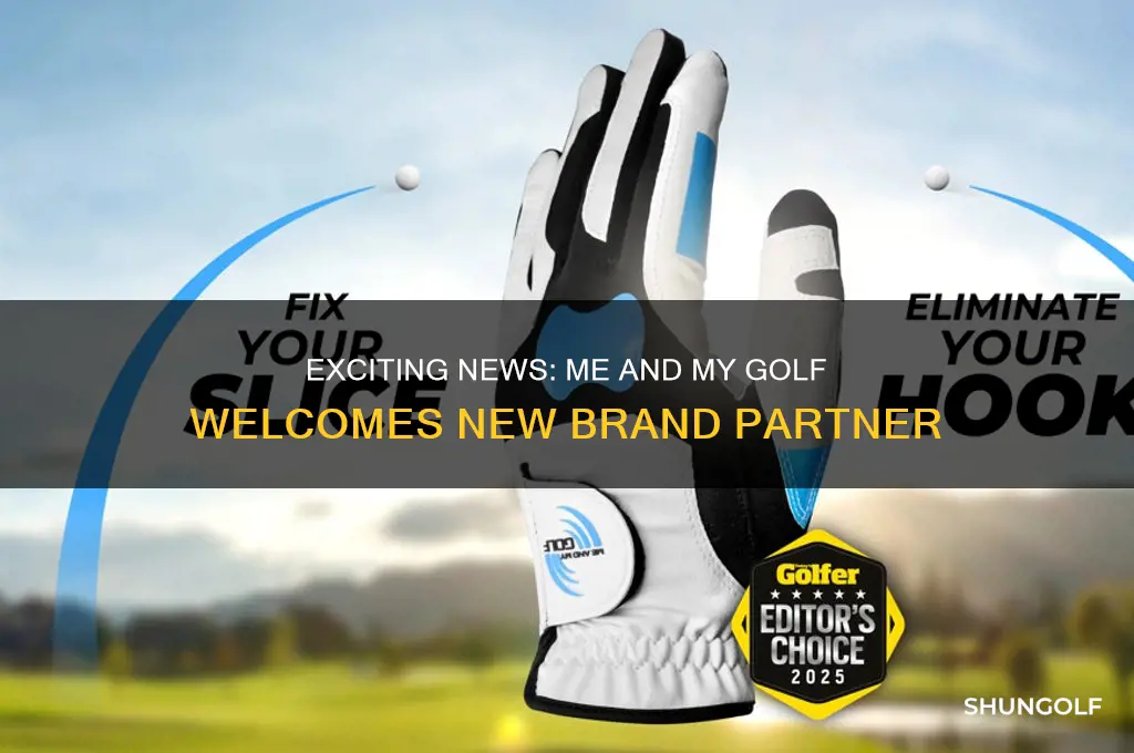 me and my golf new brand partner