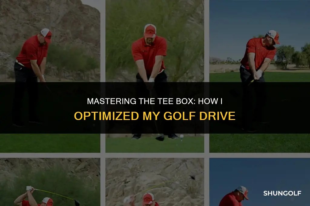 me and my golf optimize your drive