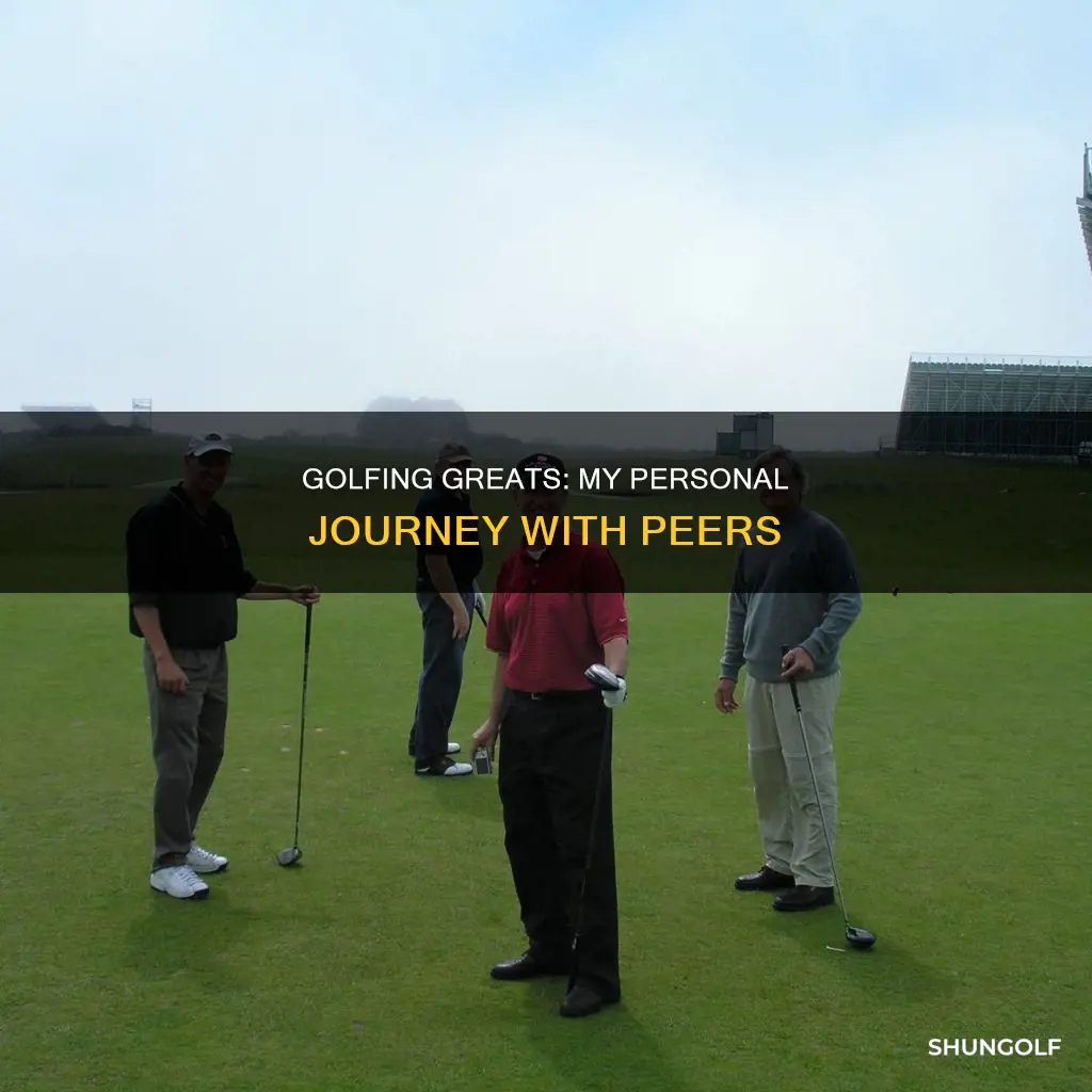 me and my golf piers