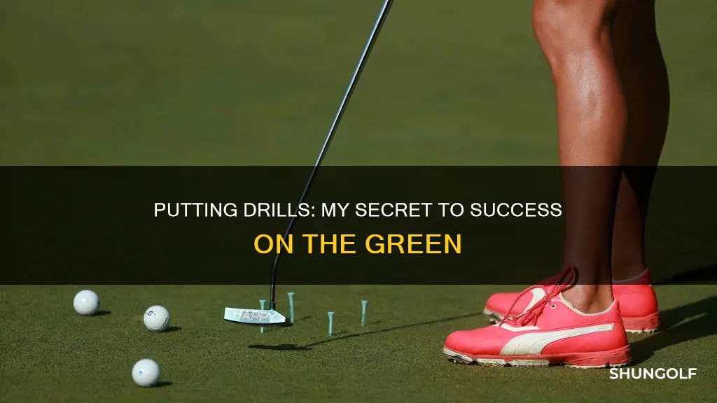 me and my golf putting drills