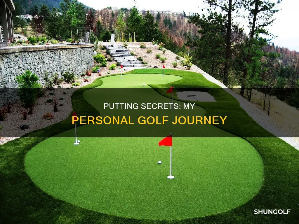 me and my golf putting