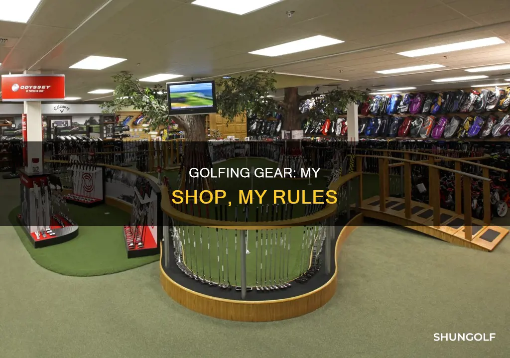 me and my golf shop