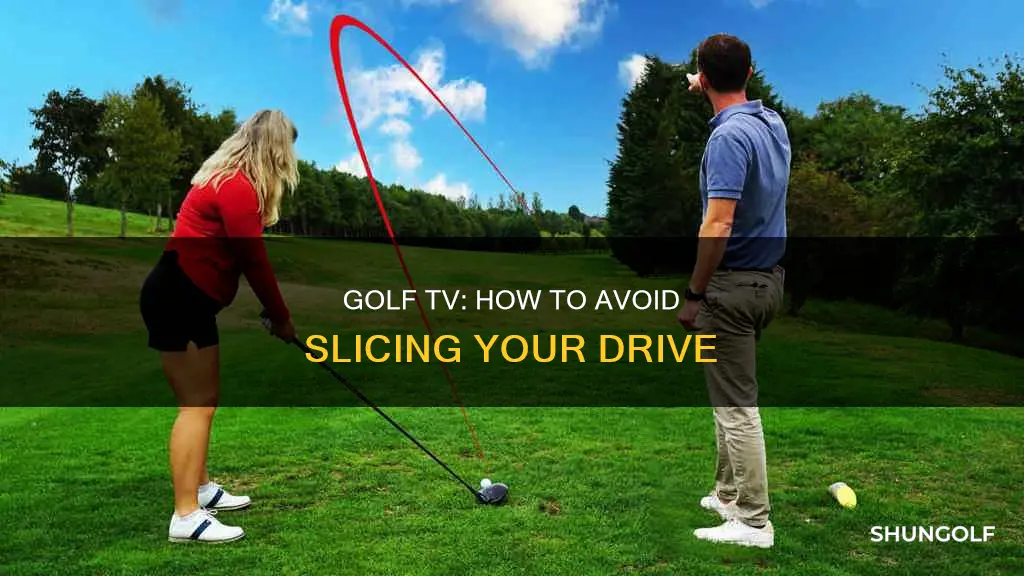 me and my golf tv slice