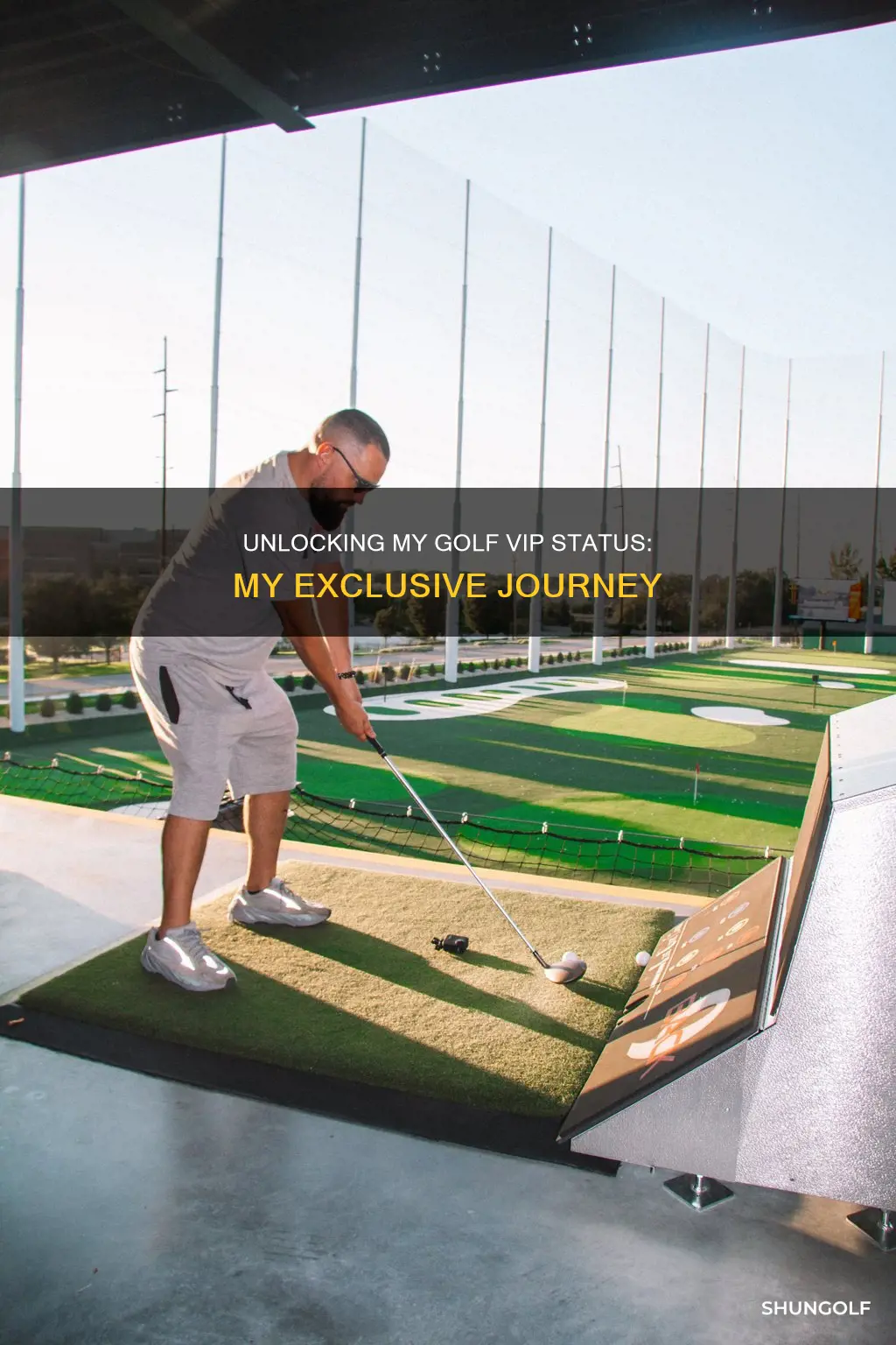 me and my golf vip