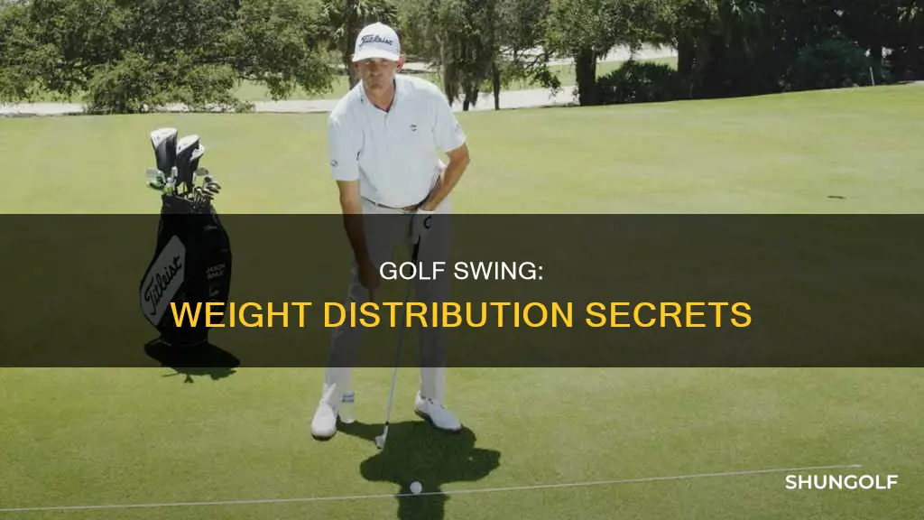 me and my golf weight distribution