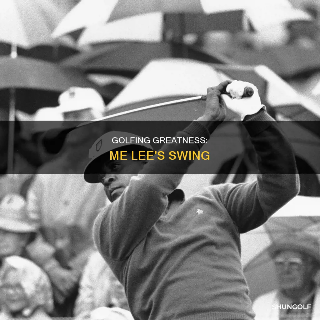 me lee golfer