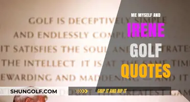 Golf Quotes from 'Me, Myself and Irene